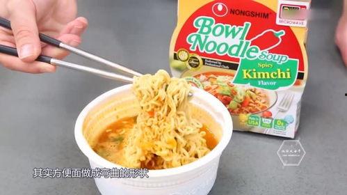 方便面是怎么做的视频,从原料到成品